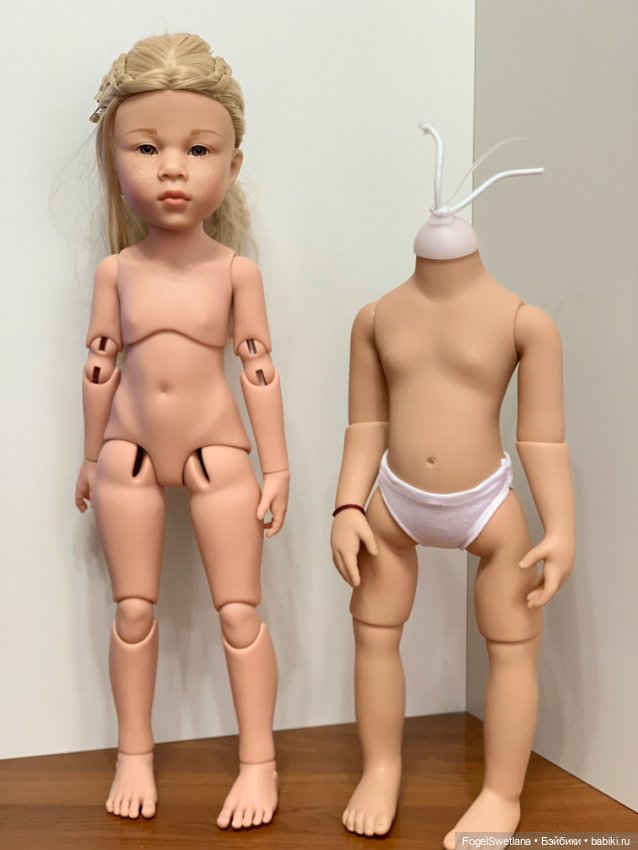 Шарнирное тело для куколки Готц (фото 2)