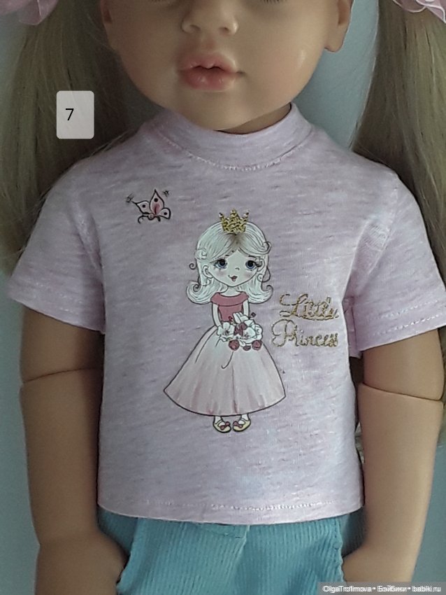 Футболки для Готц 50см — Одежда для кукол (фото 7)