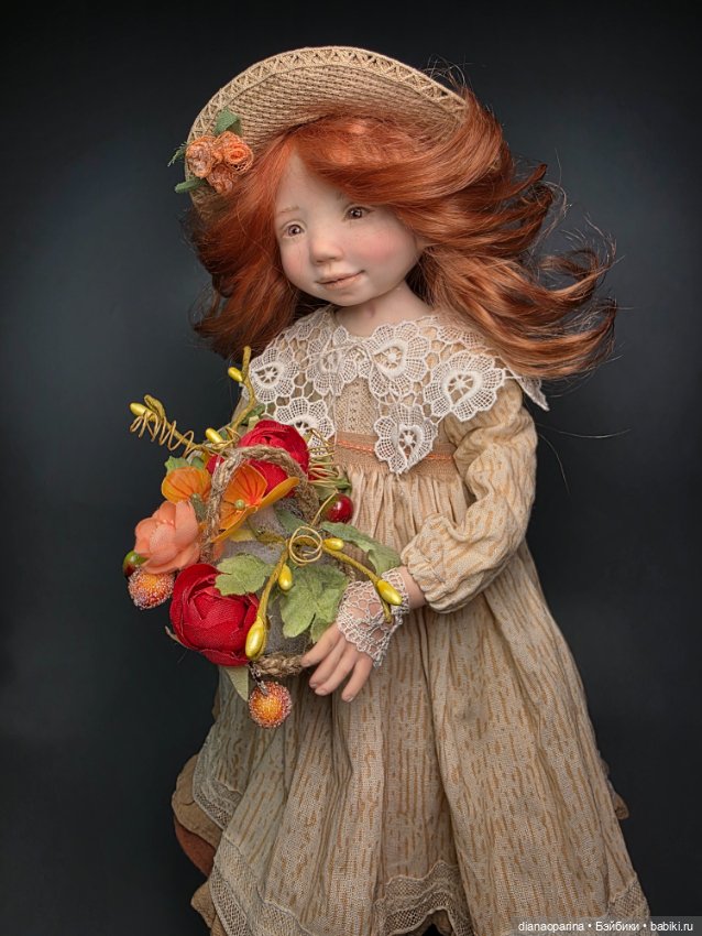 Кукла коллекционная. Весна (фото 6)