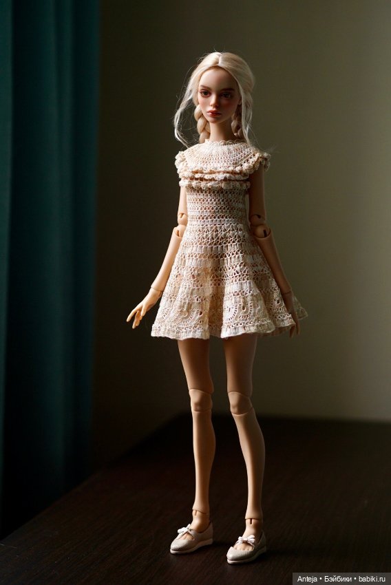 Ажурное платье для подростков glacedolls (фото 3)