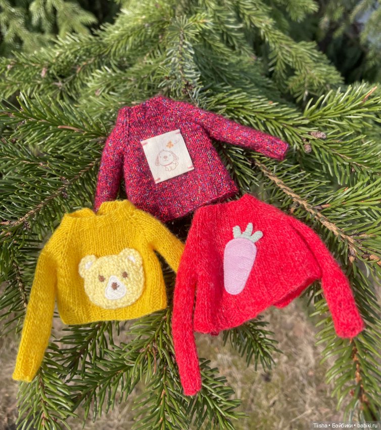 Кофточки для кукол ob22, monst, Licca, Blythe, Littleberry, holala и других подобных