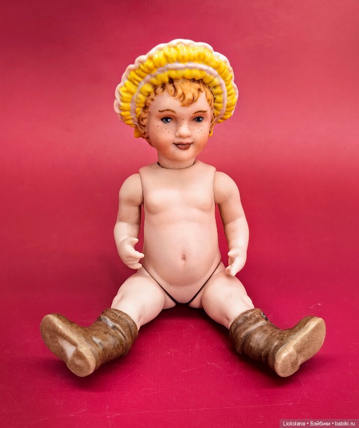 Фарфоровая кукла по молду Paul Jackson. США. OOAK