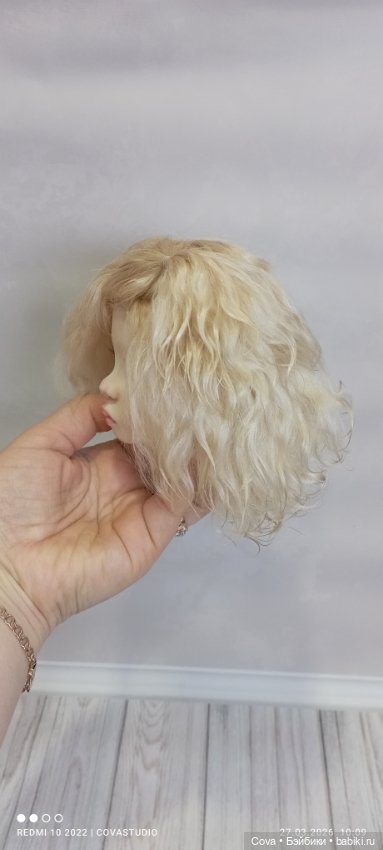 Продам парик из козочки на объём 21-22,5 см (фото 5)