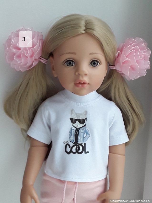 Футболки для Готц 50см — Одежда для кукол