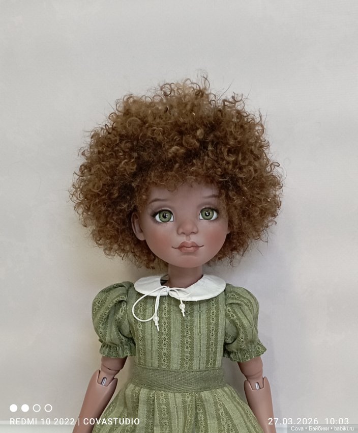 Продам парик из козочки на объём 21-22,5 см (фото 3)