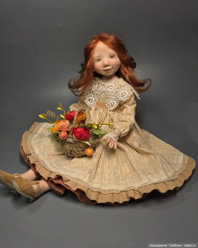 Кукла коллекционная. Весна (фото 4)