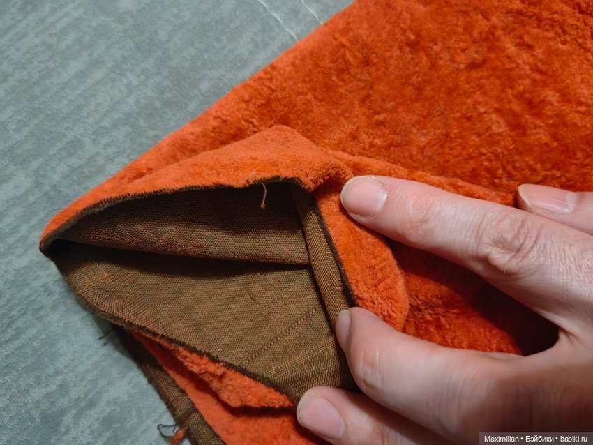 Плюш винтажный для Тедди мишек (фото 7)