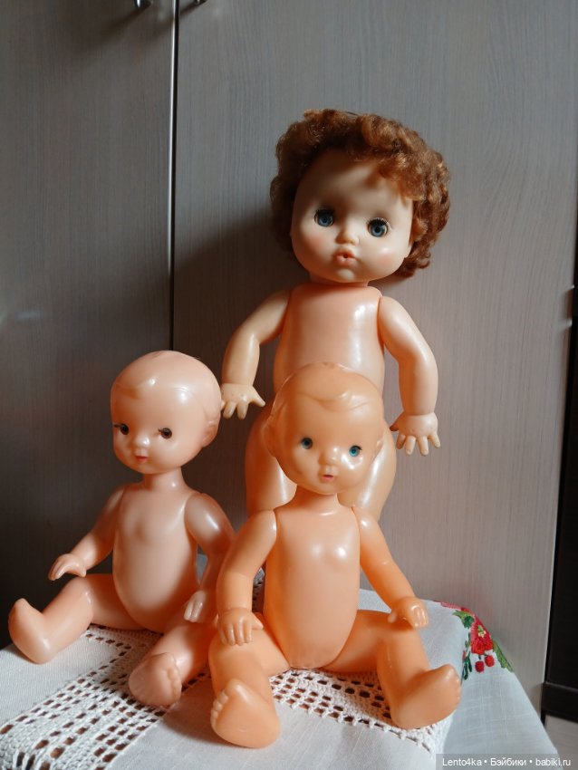 Трио отечественных пупсов