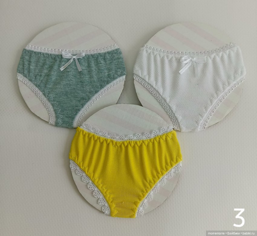 Трусики для Готц. Лот из трёх штук (фото 3)