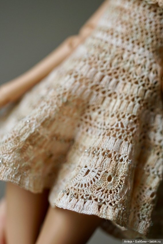 Ажурное платье для подростков glacedolls (фото 2)