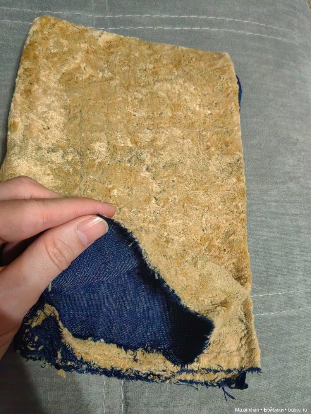 Плюш винтажный для Тедди мишек (фото 2)