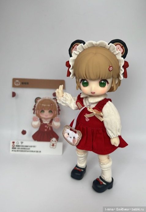 Кукла из серии Exchange Student. Рост 15 см (фото 2)