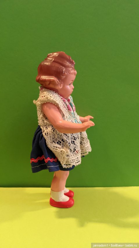 Очаровательная куколка Мигешка Milon Gehler с рельефными волосами, высота 18 см (фото 7)