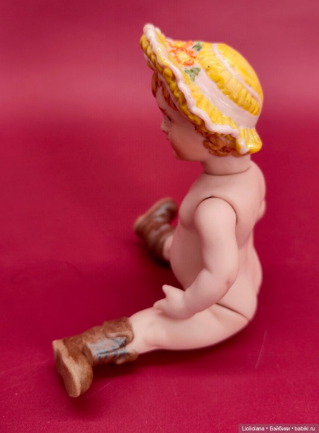 Фарфоровая кукла по молду Paul Jackson. США. OOAK (фото 5)