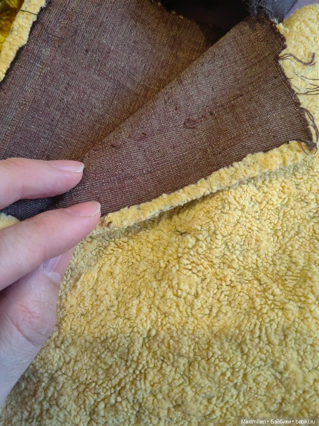 Плюш винтажный для Тедди мишек (фото 4)