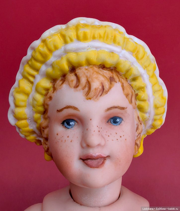 Фарфоровая кукла по молду Paul Jackson. США. OOAK (фото 10)