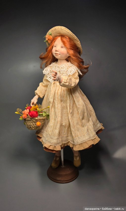 Кукла коллекционная. Весна (фото 5)