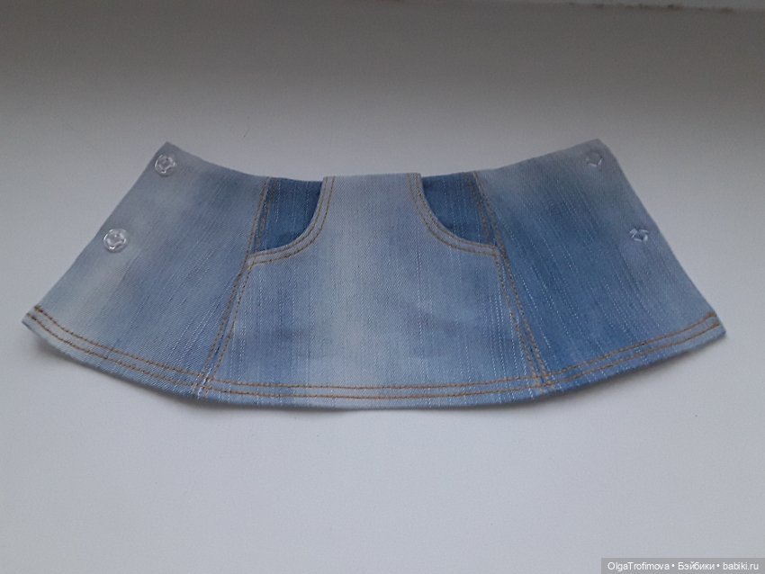 Джинсовая юбочка для Готц Литтл Кидз (фото 2)