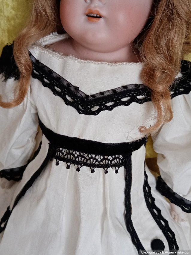 Платье для антикварной куклы (фото 4)