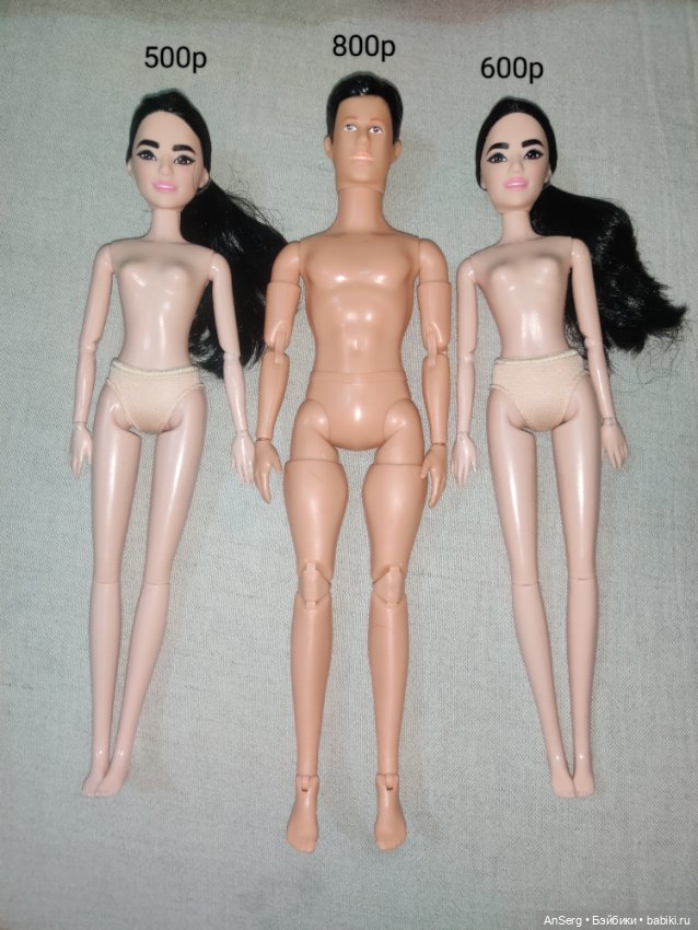 Куклы Кен и Тенесистка на шарнирных телах