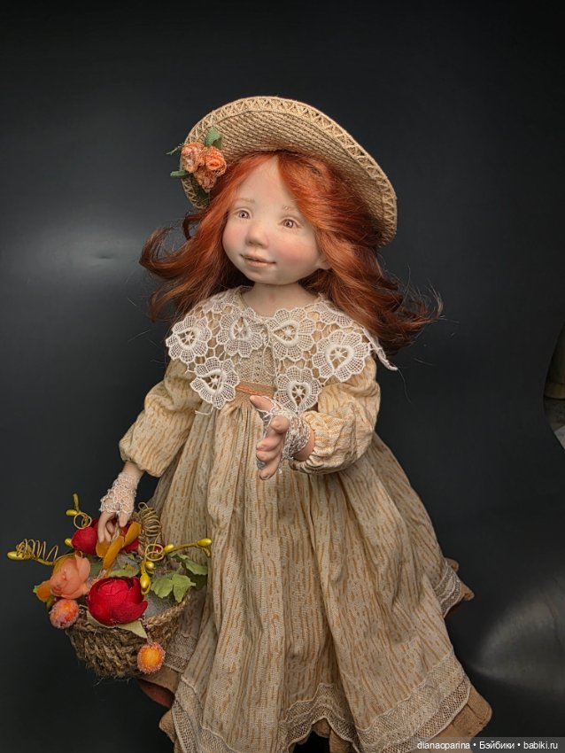 Кукла коллекционная. Весна (фото 3)