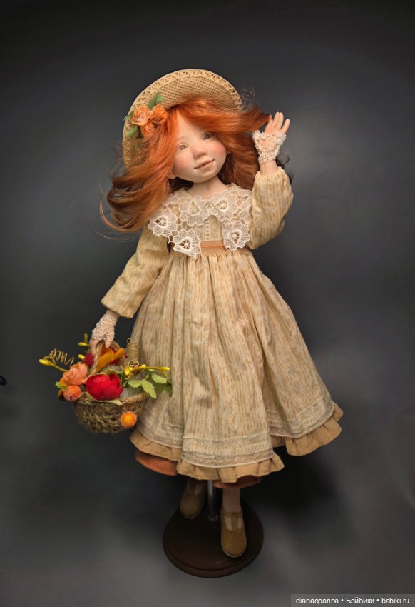 Кукла коллекционная. Весна (фото 7)