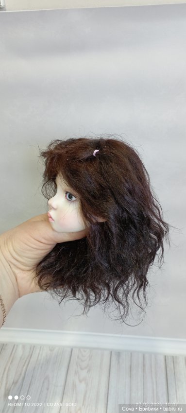Продам парик из козочки на объём 21-22,5 см (фото 8)