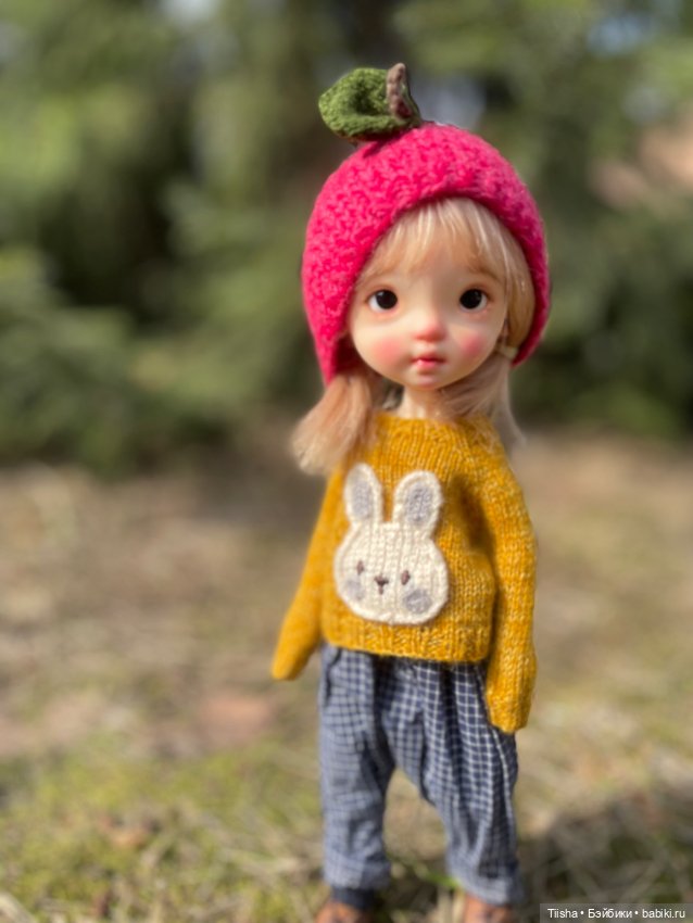 Кофточки с аппликацией для Blythe, ob22, monst. Holala, Strawberry и подробных кукол (фото 7)