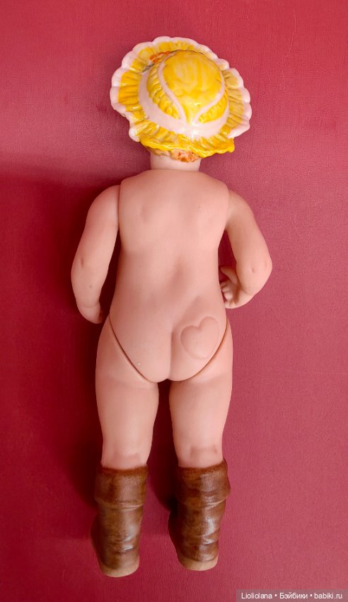 Фарфоровая кукла по молду Paul Jackson. США. OOAK