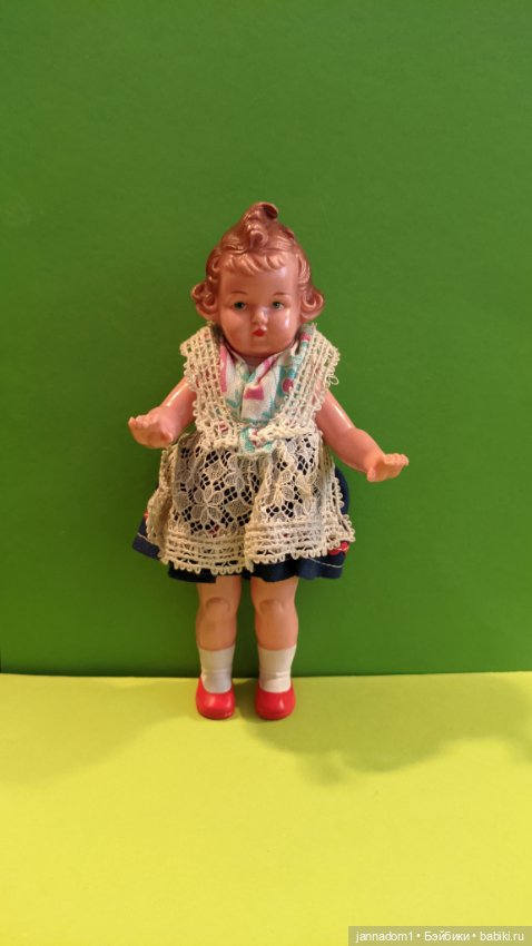 Очаровательная куколка Мигешка Milon Gehler с рельефными волосами, высота 18 см