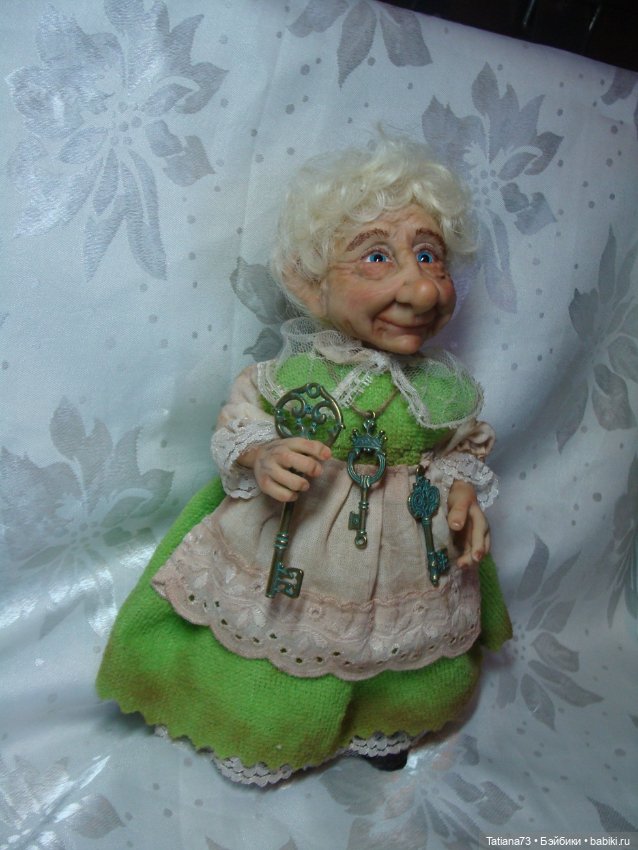 Гномиха бабушка Марта — Авторские куклы (фото 3)