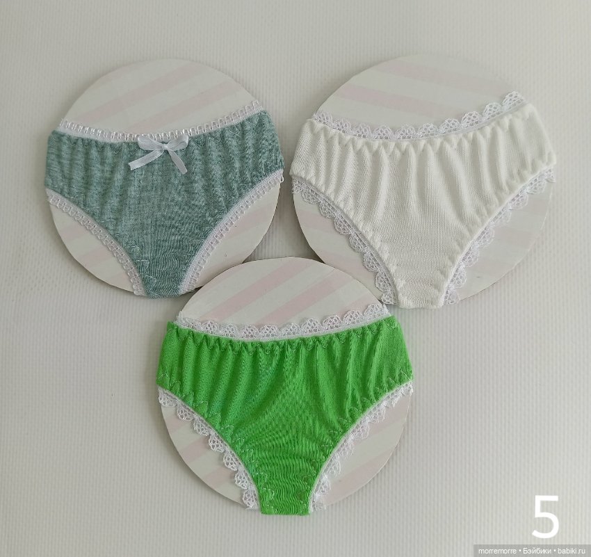 Трусики для Готц. Лот из трёх штук (фото 4)
