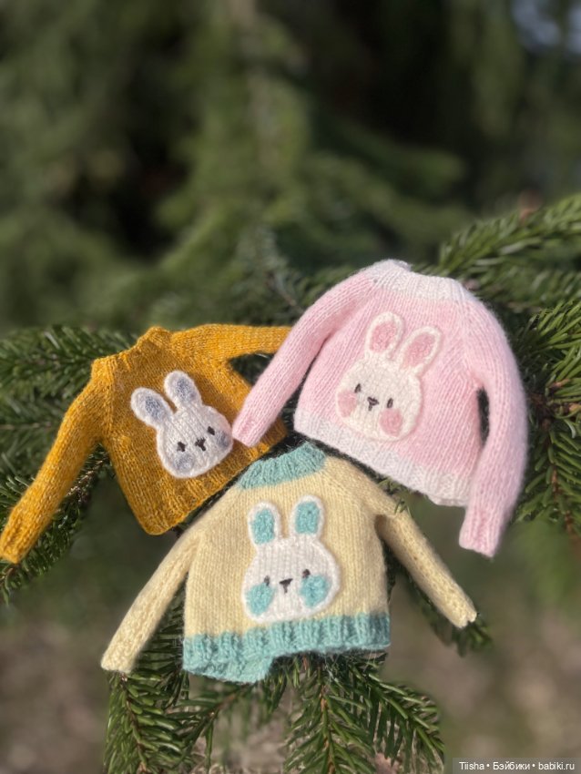 Кофточки с аппликацией для Blythe, ob22, monst. Holala, Strawberry и подробных кукол