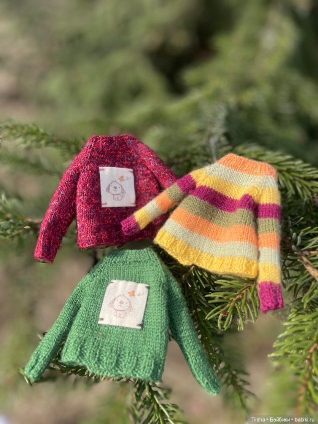 Кофточки для кукол ob22, monst, Licca, Blythe, Littleberry, holala и других подобных (фото 2)