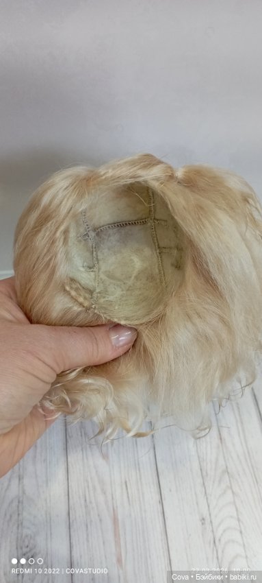 Продам парик из козочки на объём 21-22,5 см (фото 6)