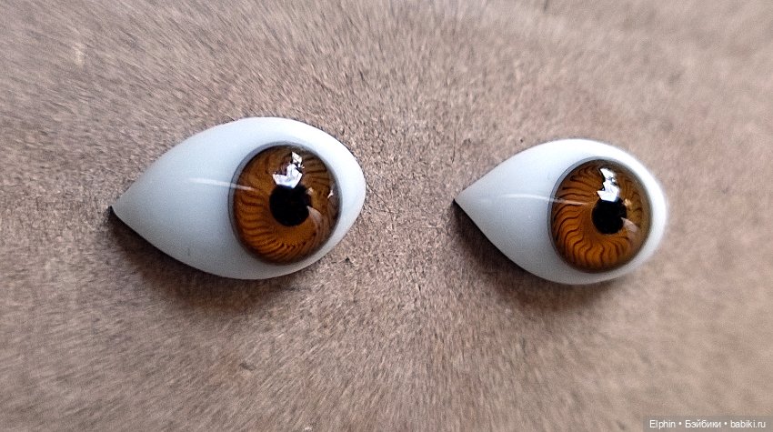 Редкие ранние антикварные глазки-рыбки (фото 2)