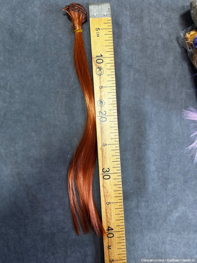 Набор канекалона и трессов для париков/кукол (фото 3)