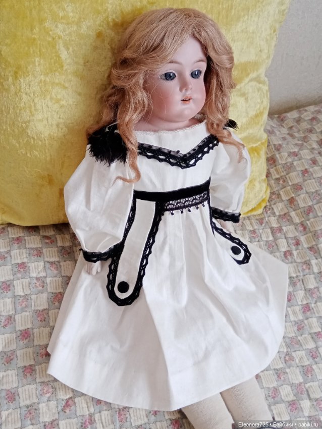 Платье для антикварной куклы (фото 2)