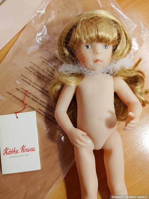 Кукла Наташа Минуш от Kathe Kruse новая (фото 7)