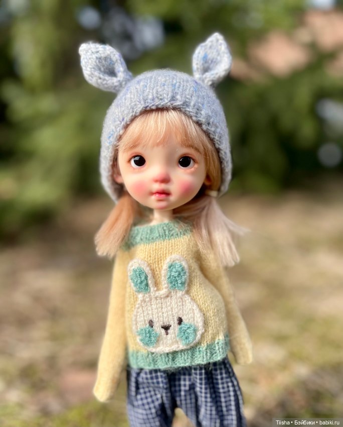 Кофточки с аппликацией для Blythe, ob22, monst. Holala, Strawberry и подробных кукол (фото 5)