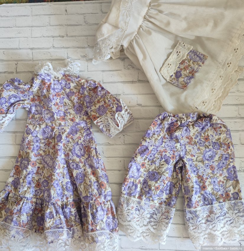 Платья для винтажных кукол