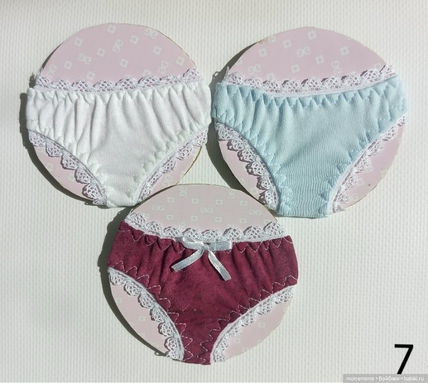 Трусики для куклы Готц Little Kidz. Лот 3 штуки (фото 7)