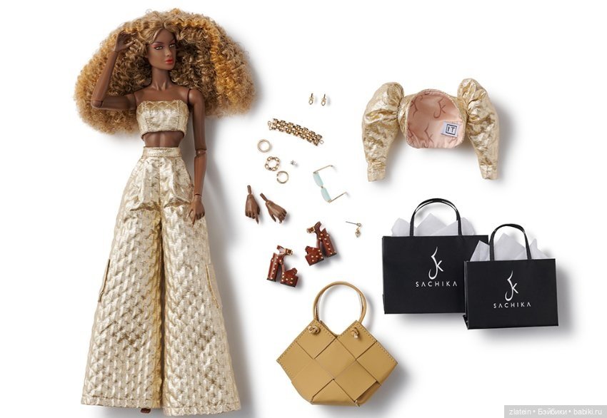 Кукла нюд Keeki Golden Glam Queen (фото 7)
