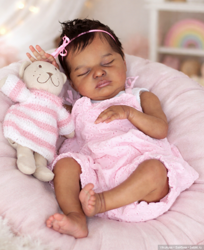 Этническая малышка реборн Laura by Bonnie Brown