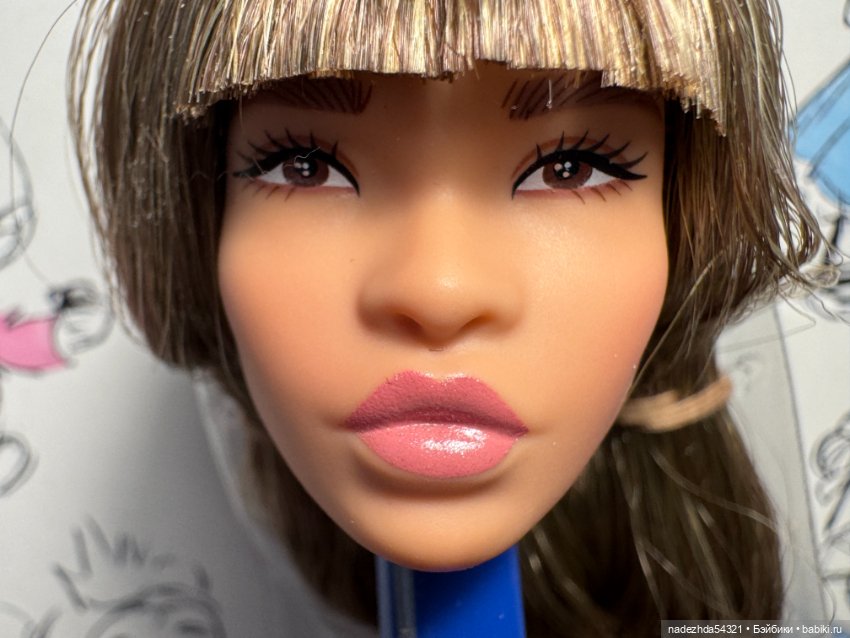 Голова пышки Барби Лукс 24 Симоны (3) (фото 4)