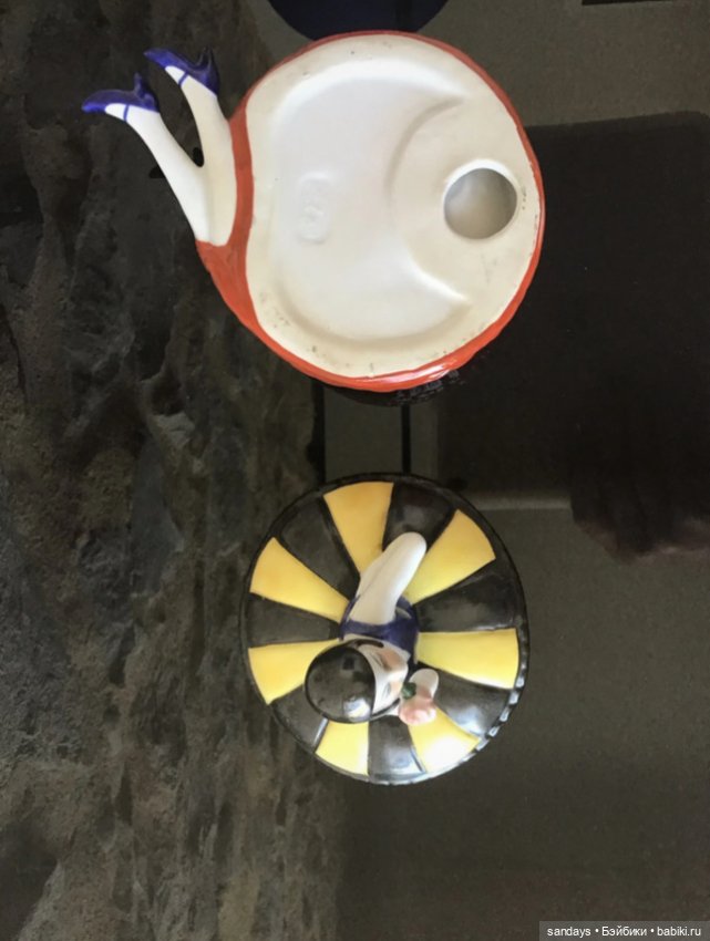 Фарфоровая статуэтка Винтаж Art Deco 1920гг (фото 4)