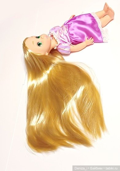 Рапунцель 40 см Дисней Аниматорс Disney Animators кукла (фото 7)