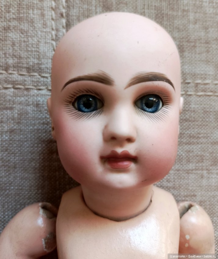 Tete Jumeau depose 6 — Антикварные куклы (фото 3)