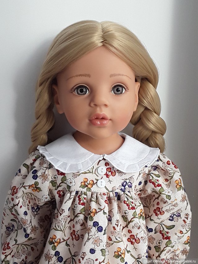 Платья из теплого хлопка для Готц 50см (фото 4)