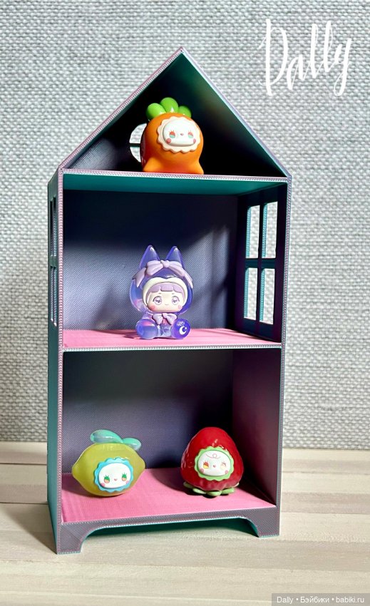 Домик «два этажа» 3д-печать (фото 2)